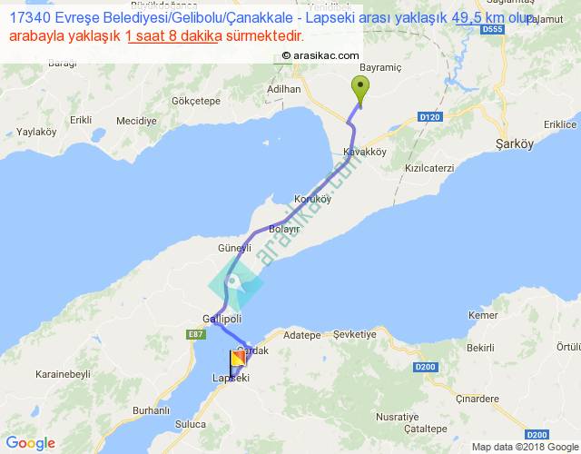 iller arasi kac km saat