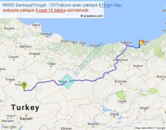 Van Burdur Arasi Kac Km Saat