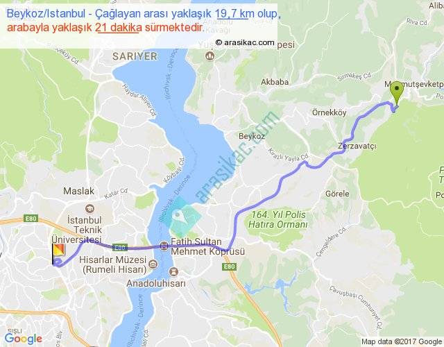 Район бейкоз в стамбуле на карте
