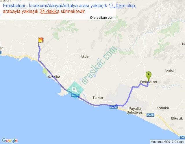 Автобусы алании маршруты карта