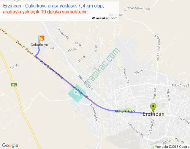 Erzurum Camardi Arasi Kac Km Kac Saat